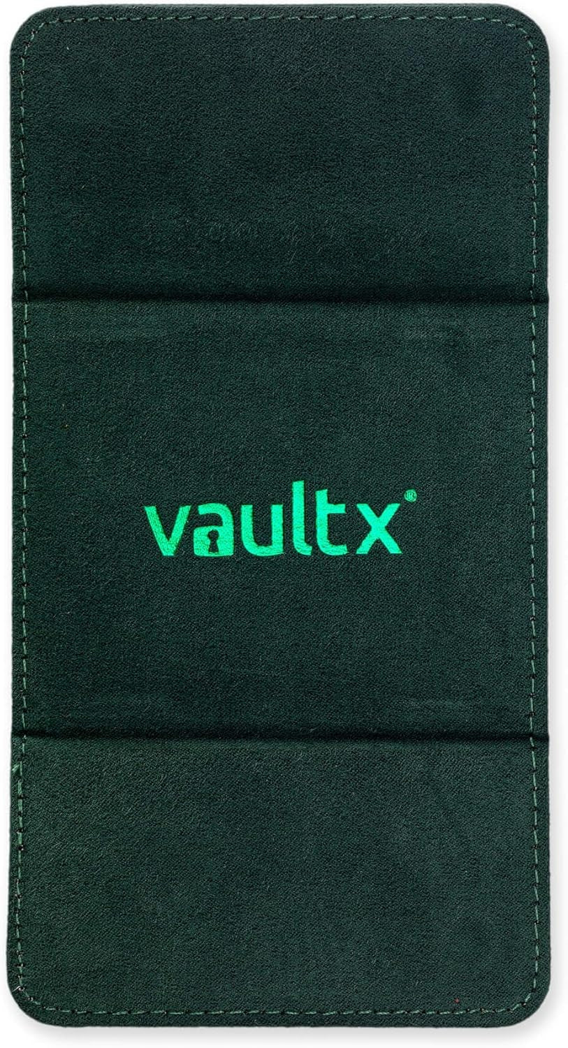 Trading Card Sideloading Deck Box, 100+ Sleeved Cards, Premium Exo-Tec Material, Card Holder Storage Box, Detachable Magnetic Lid, for MTG Commander Game, TCG (Green)